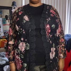 Full circle trends 3x lace kimono